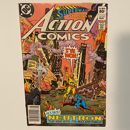 Action Comics #543 Newsstand