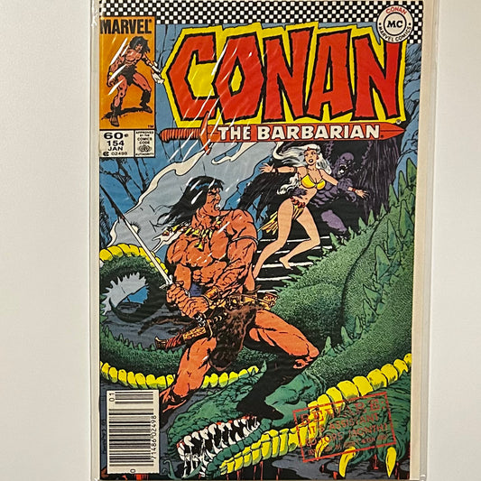Conan the Barbarian #154 Newsstand