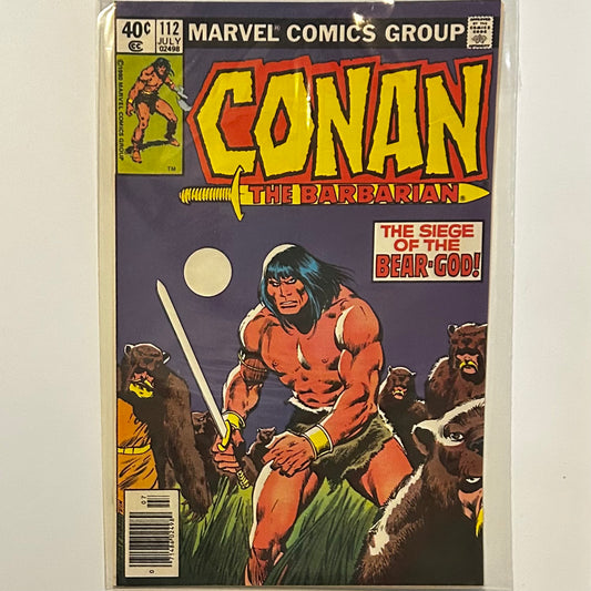 Conan the Barbarian #112 Newsstand