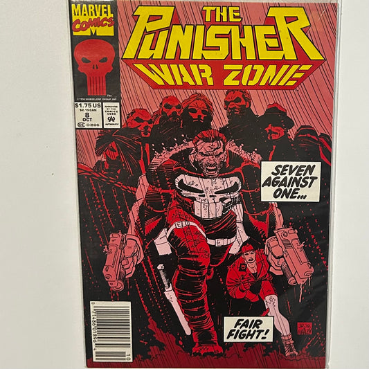 The Punisher War Zone #8 Newsstand