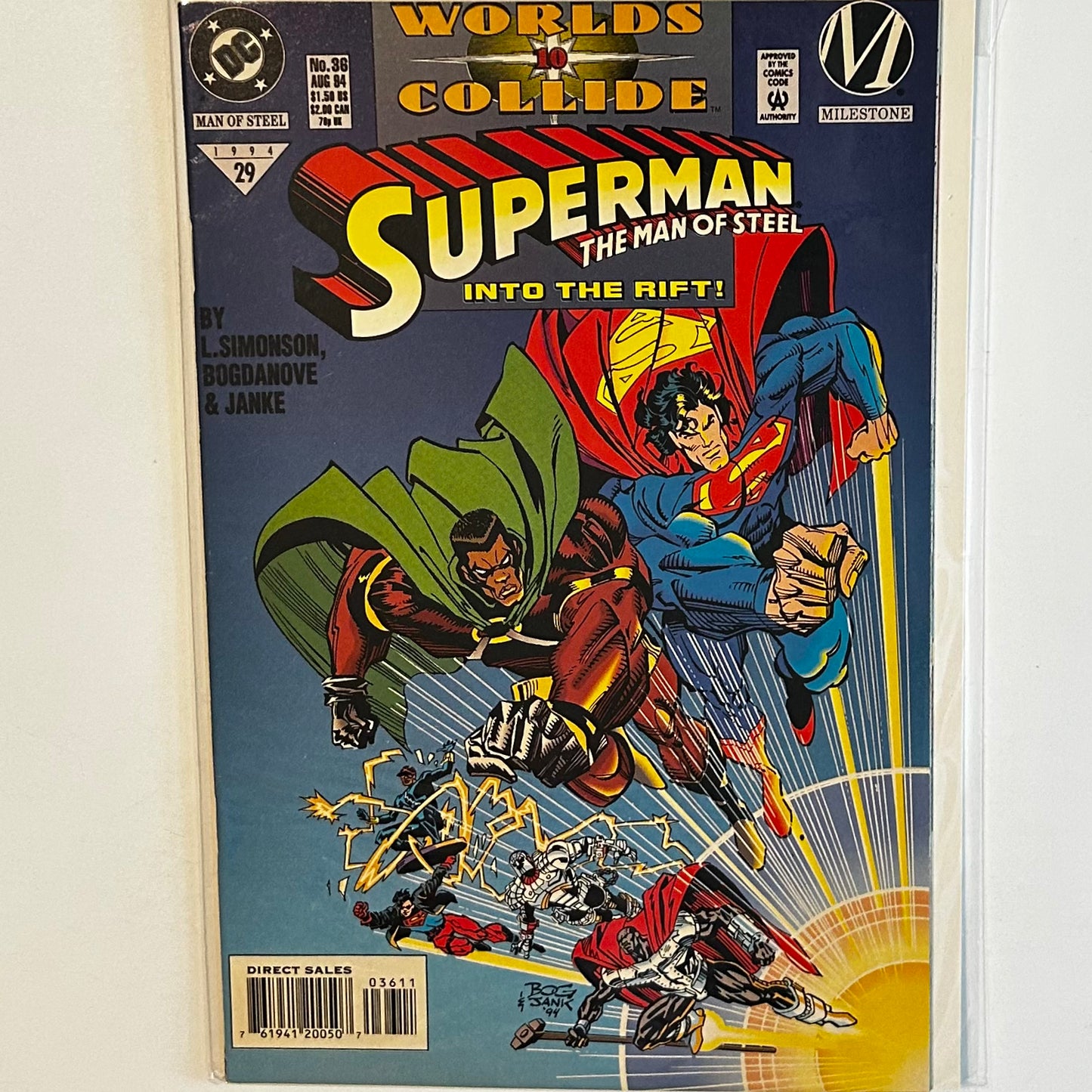 Superman Man of Steel #29