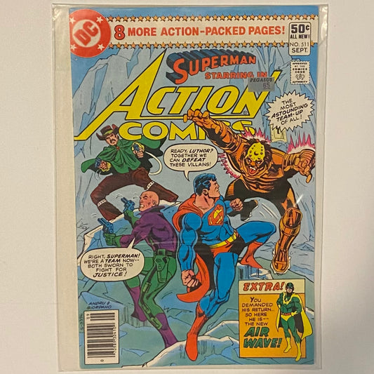 Action Comics #511 Newsstand