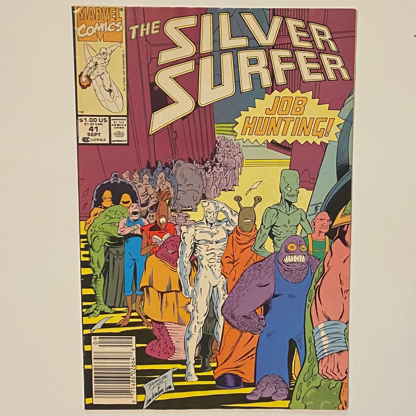 Silver Surfer #41 Newsstand
