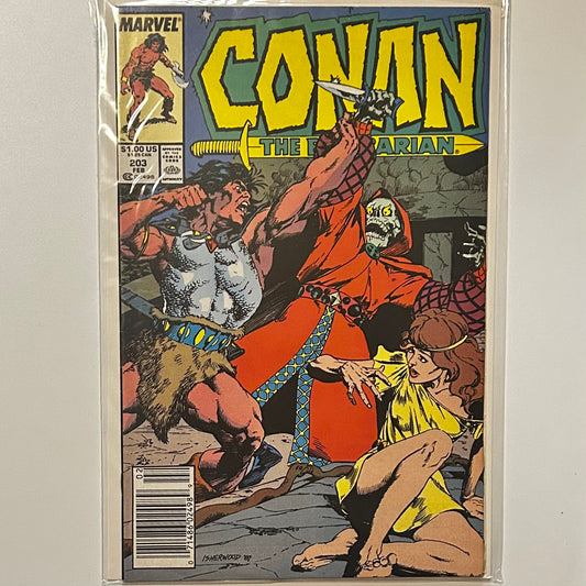 Conan the Barbarian #203 Newsstand