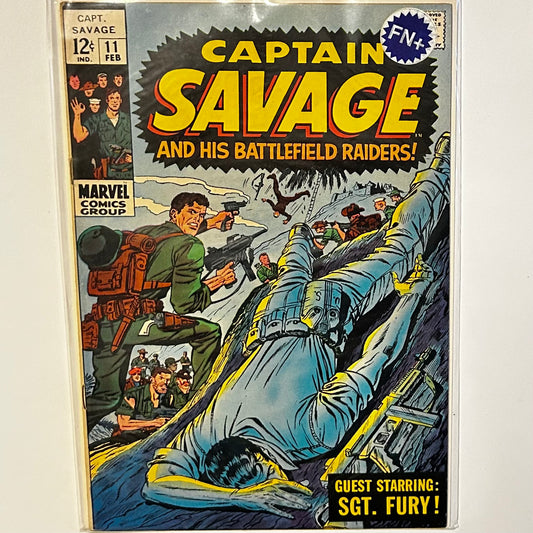 Captain Savage and his Battlefield Raiders #11