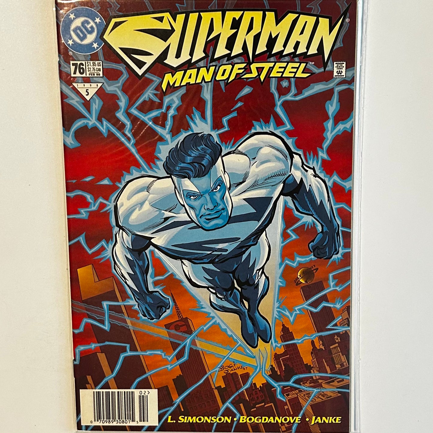 Superman Man of Steel #76 Newsstand