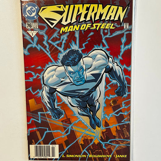 Superman Man of Steel #76 Newsstand