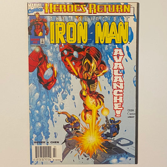 Iron Man Volume 3 #2 Newsstand