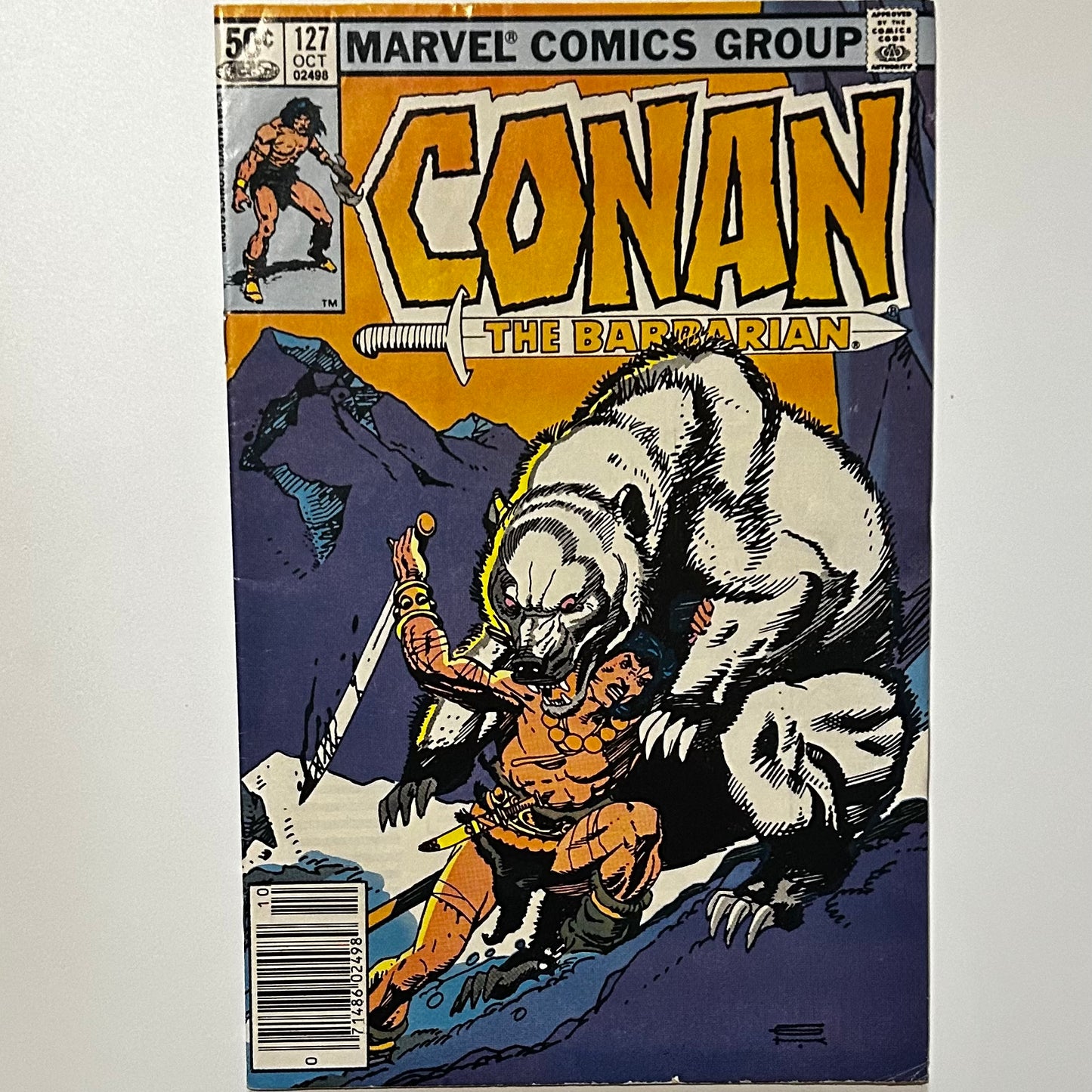 Conan the Barbarian #127 Newsstand