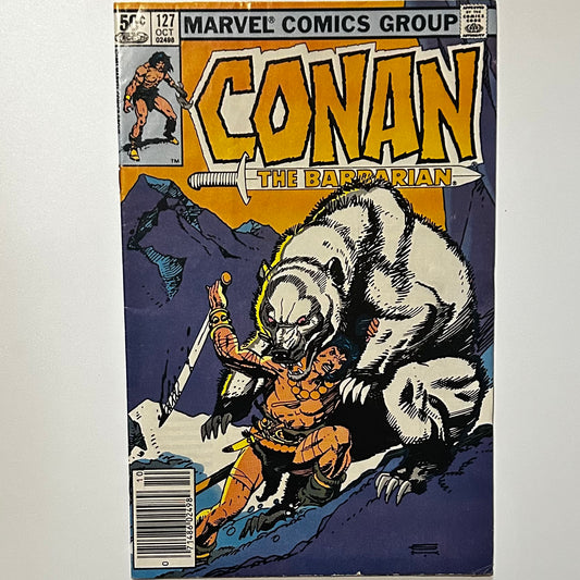 Conan the Barbarian #127 Newsstand