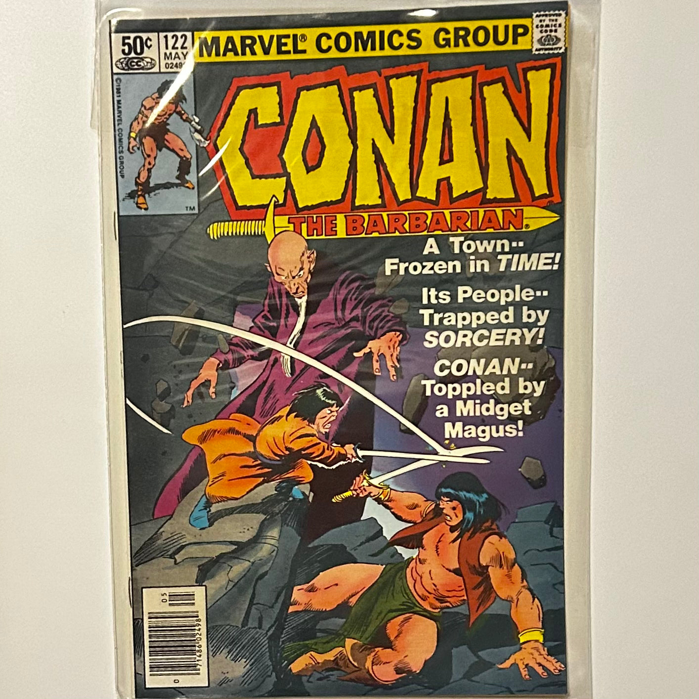 Conan the Barbarian #122 Newsstand
