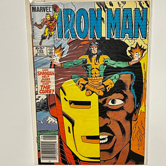 Iron Man #195 Newsstand