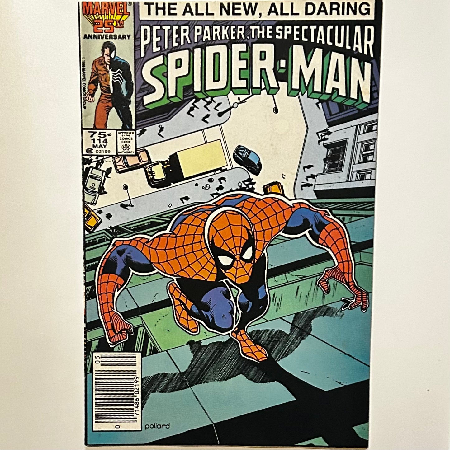 The Spectacular Spider-Man #114 Newsstand