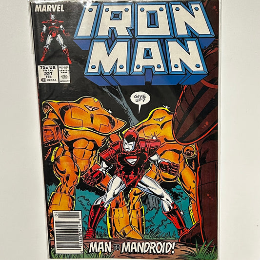 Iron Man #227 Newsstand