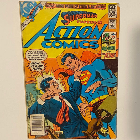 Action Comics #524 Newsstand
