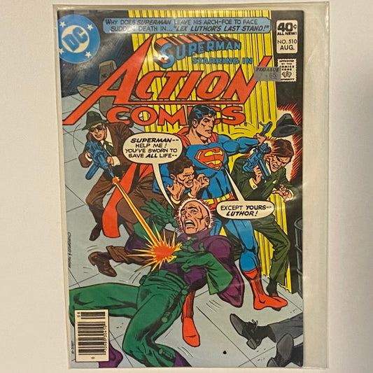 Action Comics #510 Newsstand