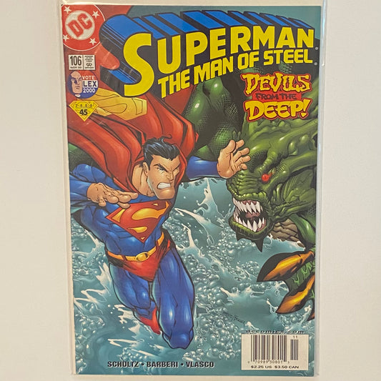Superman Man of Steel #106 Newsstand