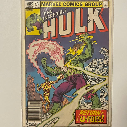 The Incredible Hulk #276 Newsstand