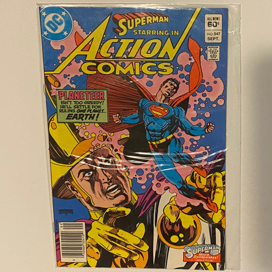 Action Comics #547 Newsstand