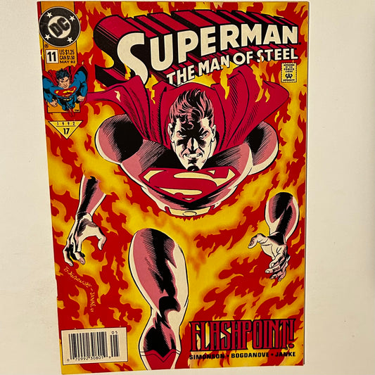 Superman Man of Steel #11 Newsstand
