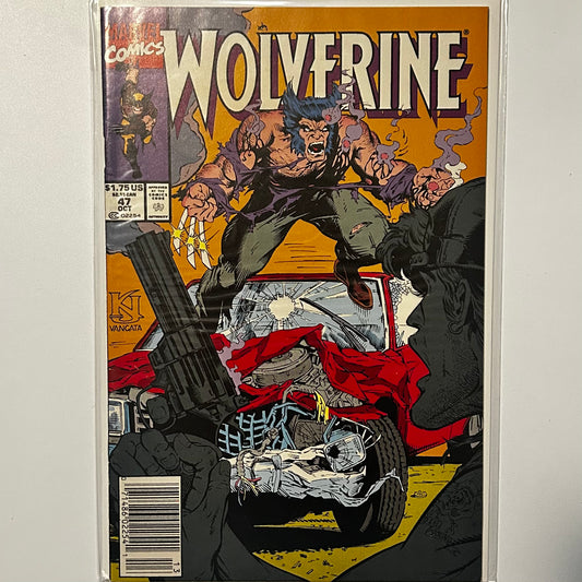 Wolverine #47 Newsstand