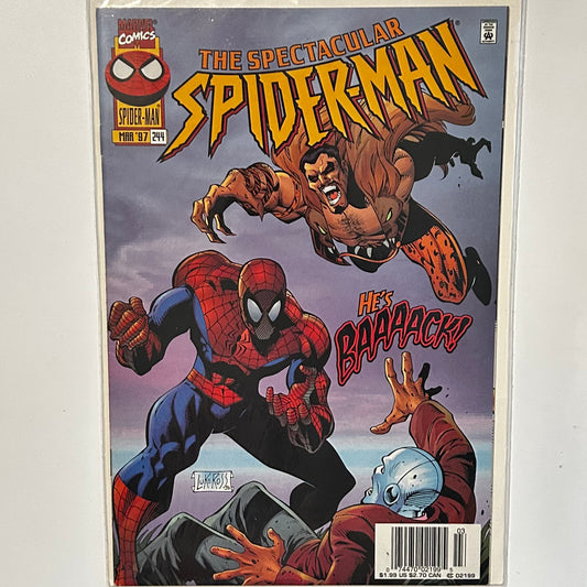 The Spectacular Spider-Man #244 Newsstand