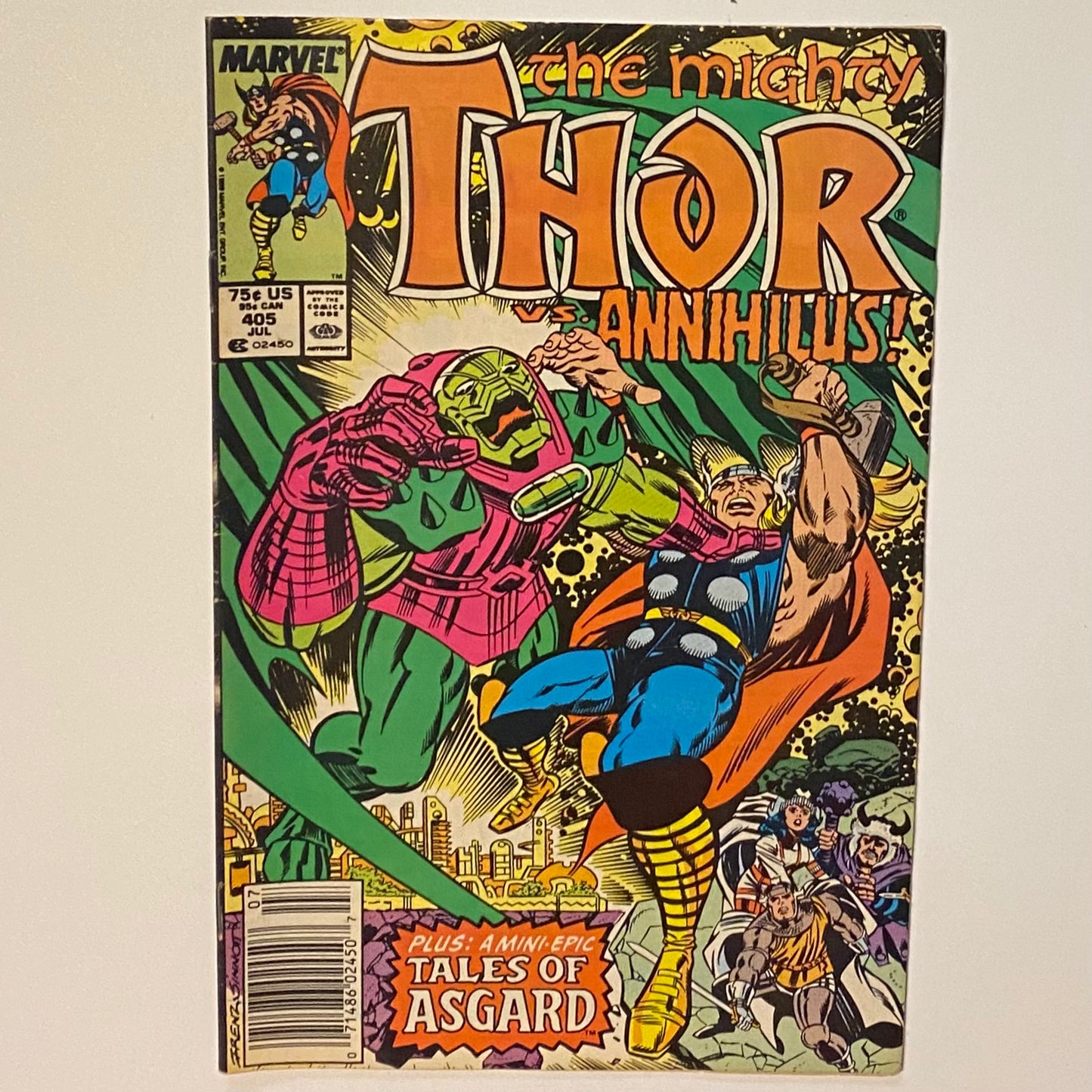 Thor #405 Newsstand