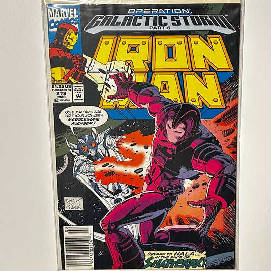 Iron Man #278 Newsstand