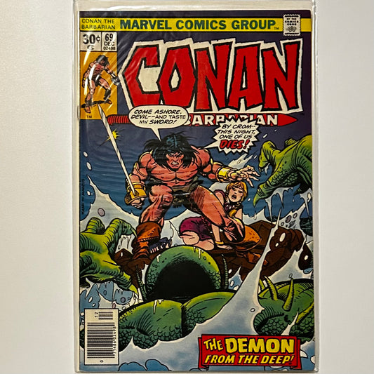 Conan the Barbarian #69 Newsstand