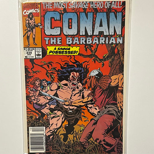 Conan the Barbarian #239 Newsstand