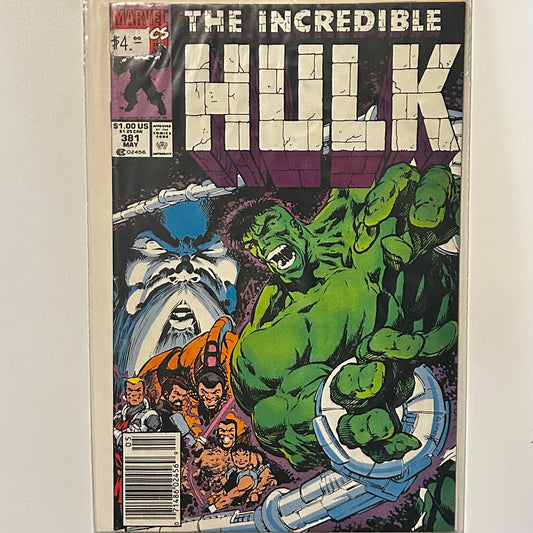 The Incredible Hulk #381 Newsstand