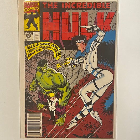 The Incredible Hulk #386 Newsstand