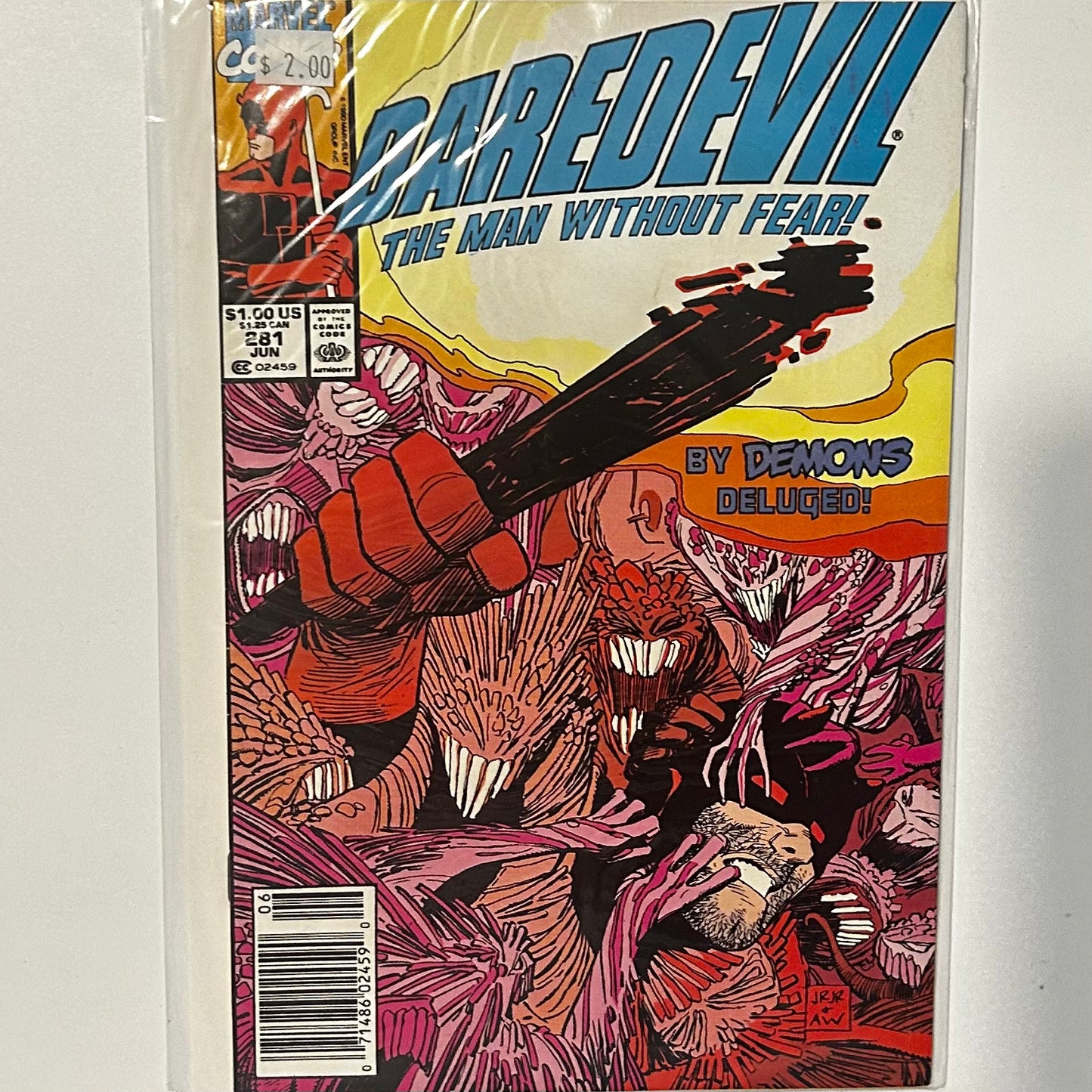 Daredevil #281 Newsstand