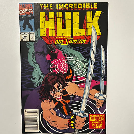 The Incredible Hulk #380 Newsstand