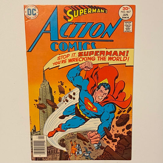 Action Comics #467 Newsstand