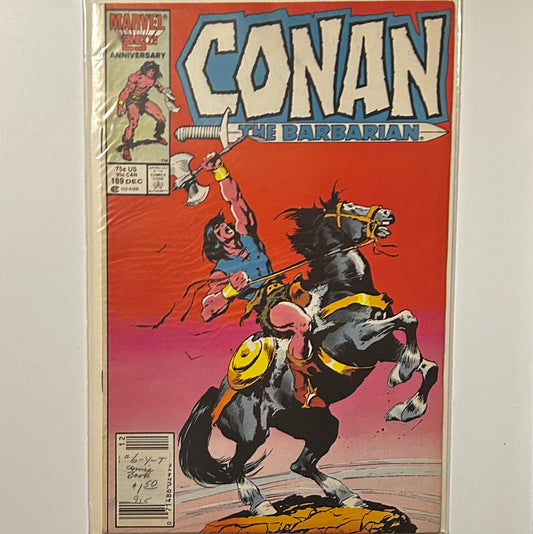 Conan the Barbarian #189 Newsstand