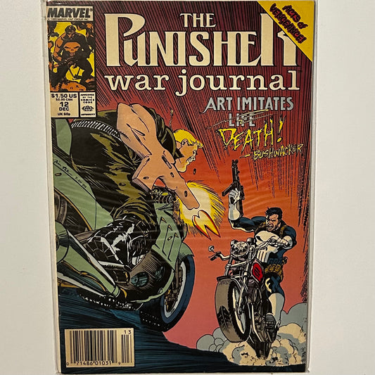 The Punisher War Journal #12 Newsstand