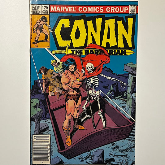 Conan the Barbarian #125 Newsstand