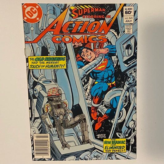 Action Comics #545 Newsstand