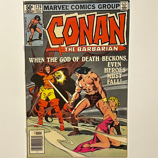Conan the Barbarian #120 Newsstand
