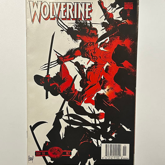 Wolverine #107 Newsstand