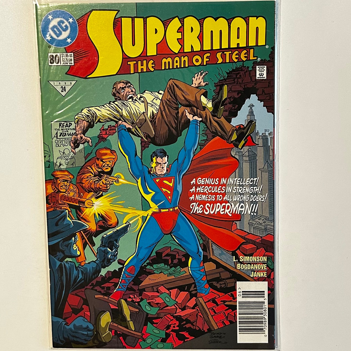 Superman Man of Steel #80 Newsstand