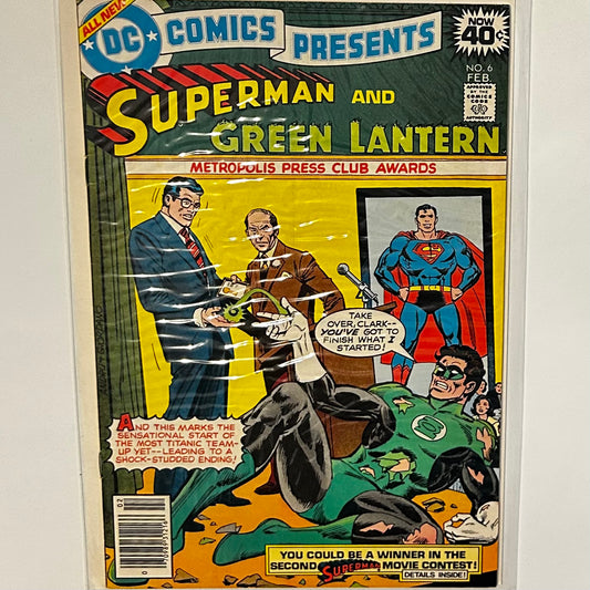 Dc Comics Presents #6 Newsstand