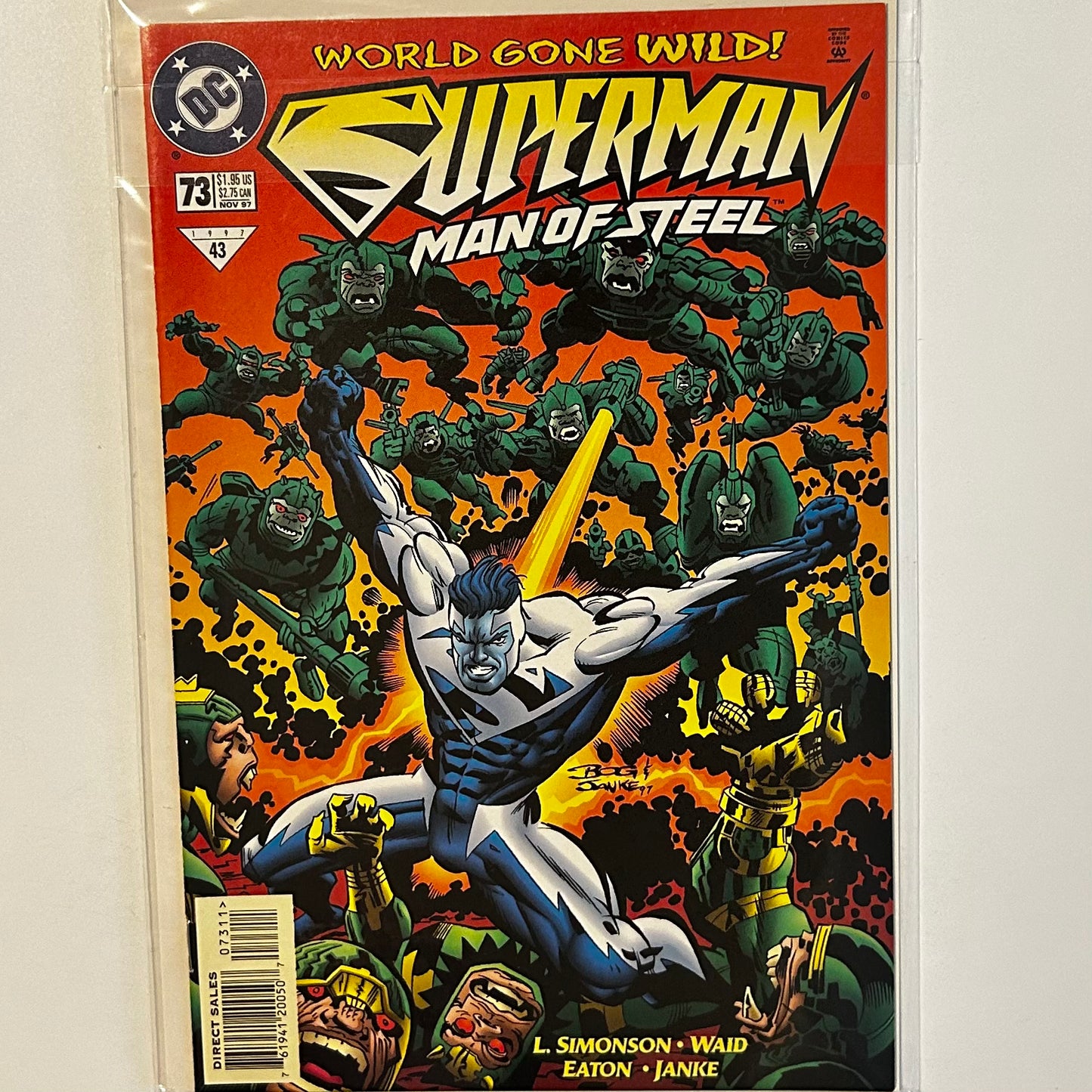 Superman Man of Steel #73