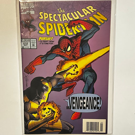 The Spectacular Spider-Man #212 Newsstand