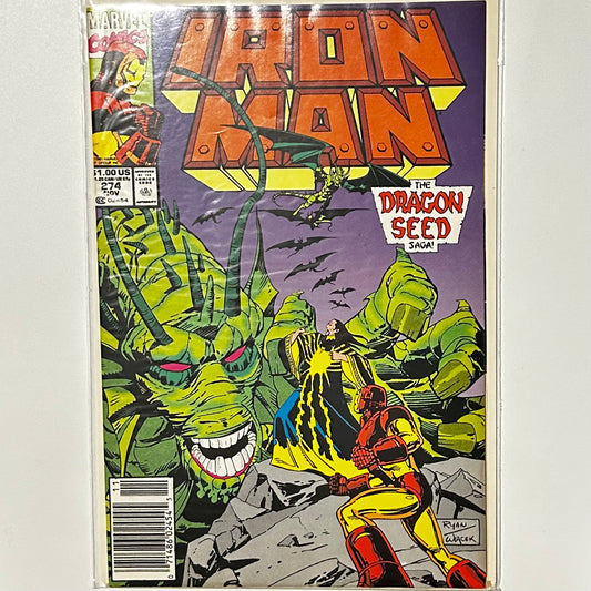 Iron Man #274 Newsstand