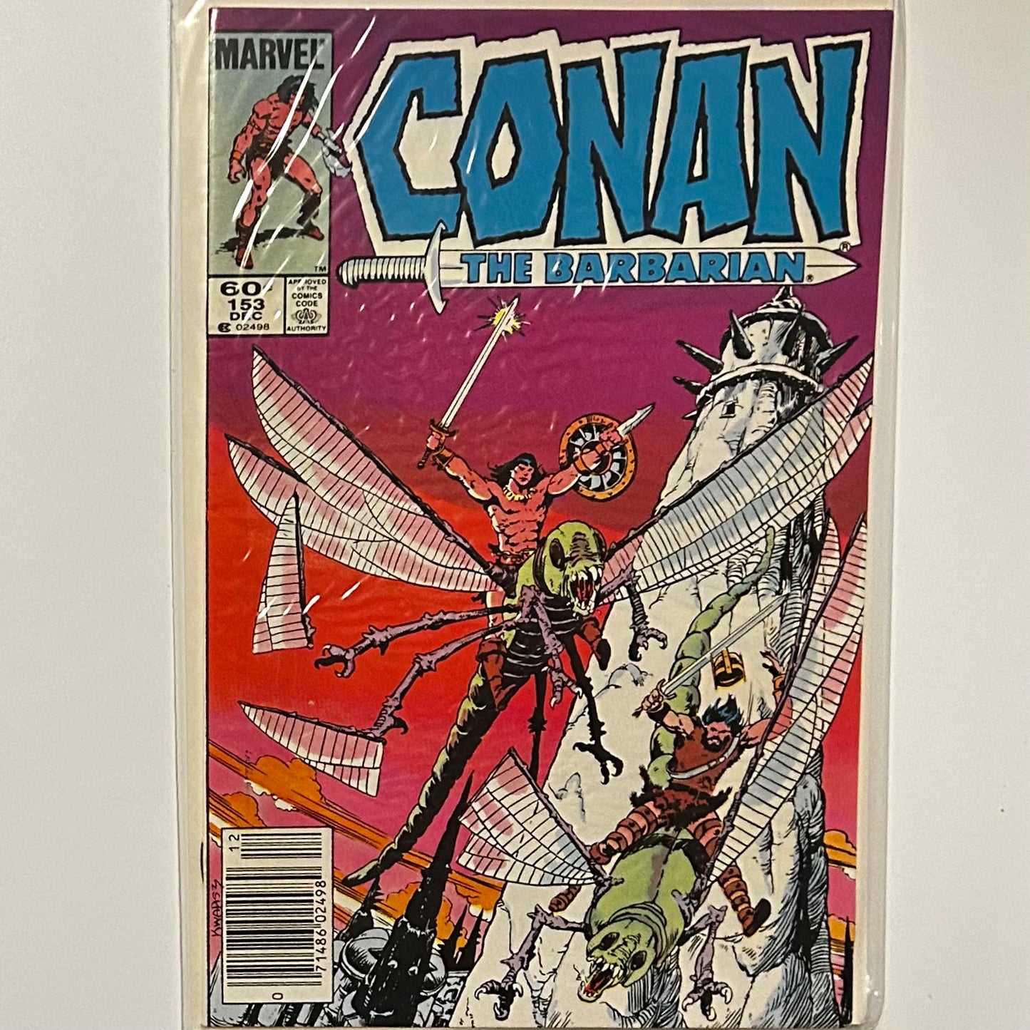 Conan the Barbarian #153 Newsstand