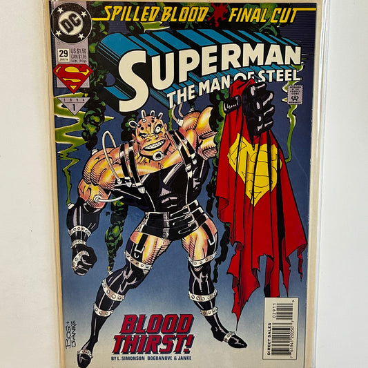 Superman Man of Steel #29