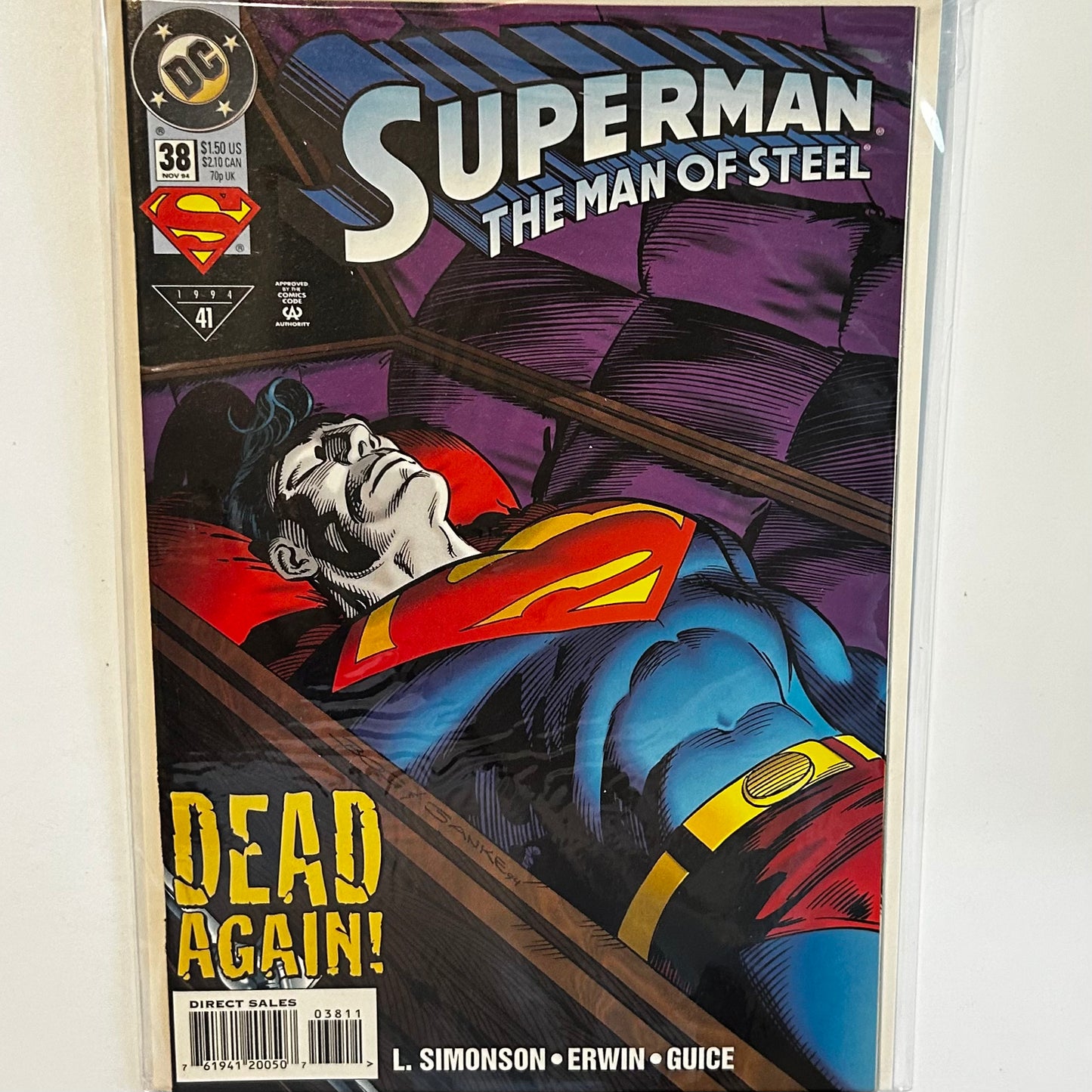 Superman Man of Steel #38