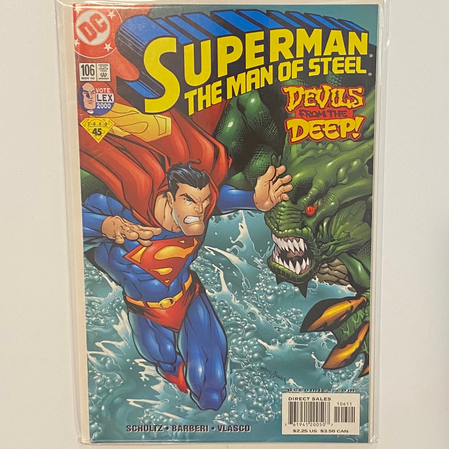 Superman Man of Steel #106